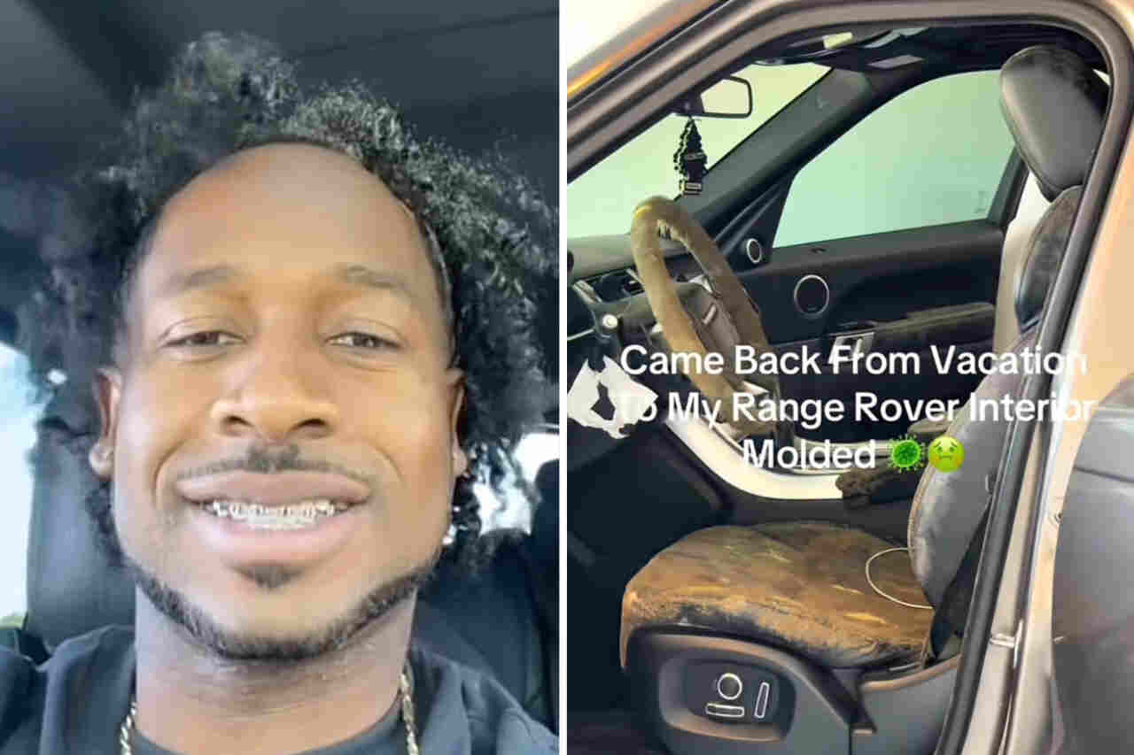 Video: Man returns from trip and finds Range Rover interior completely ...