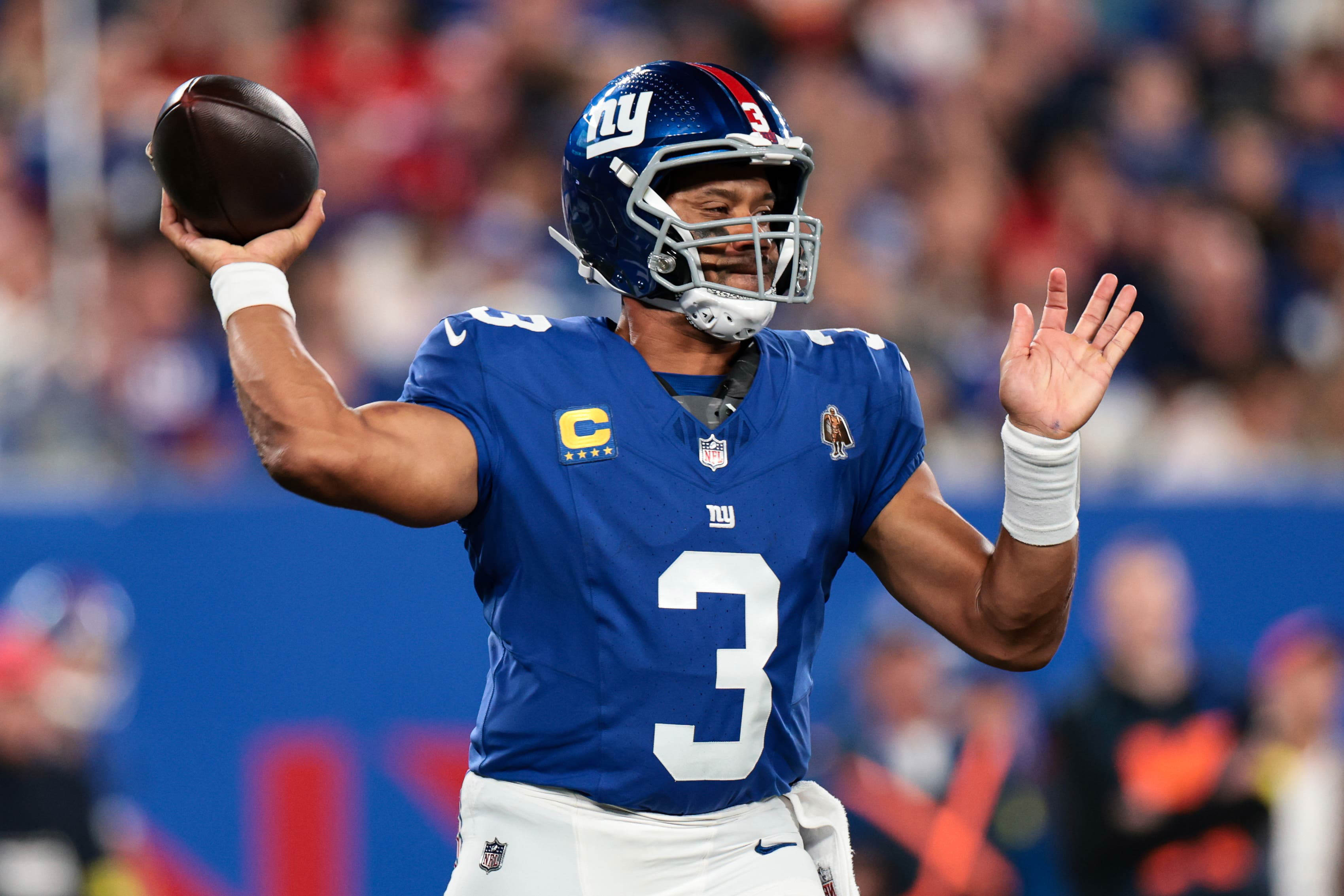 Giants QB Russell Wilson Shares Message After Being Benched