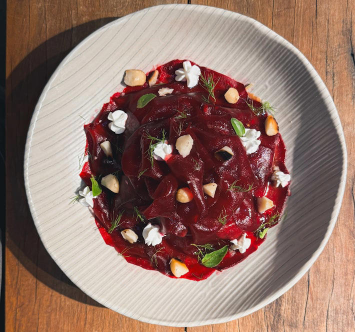 Salada de beterraba Foto: Diego Carrilho/Divulgação