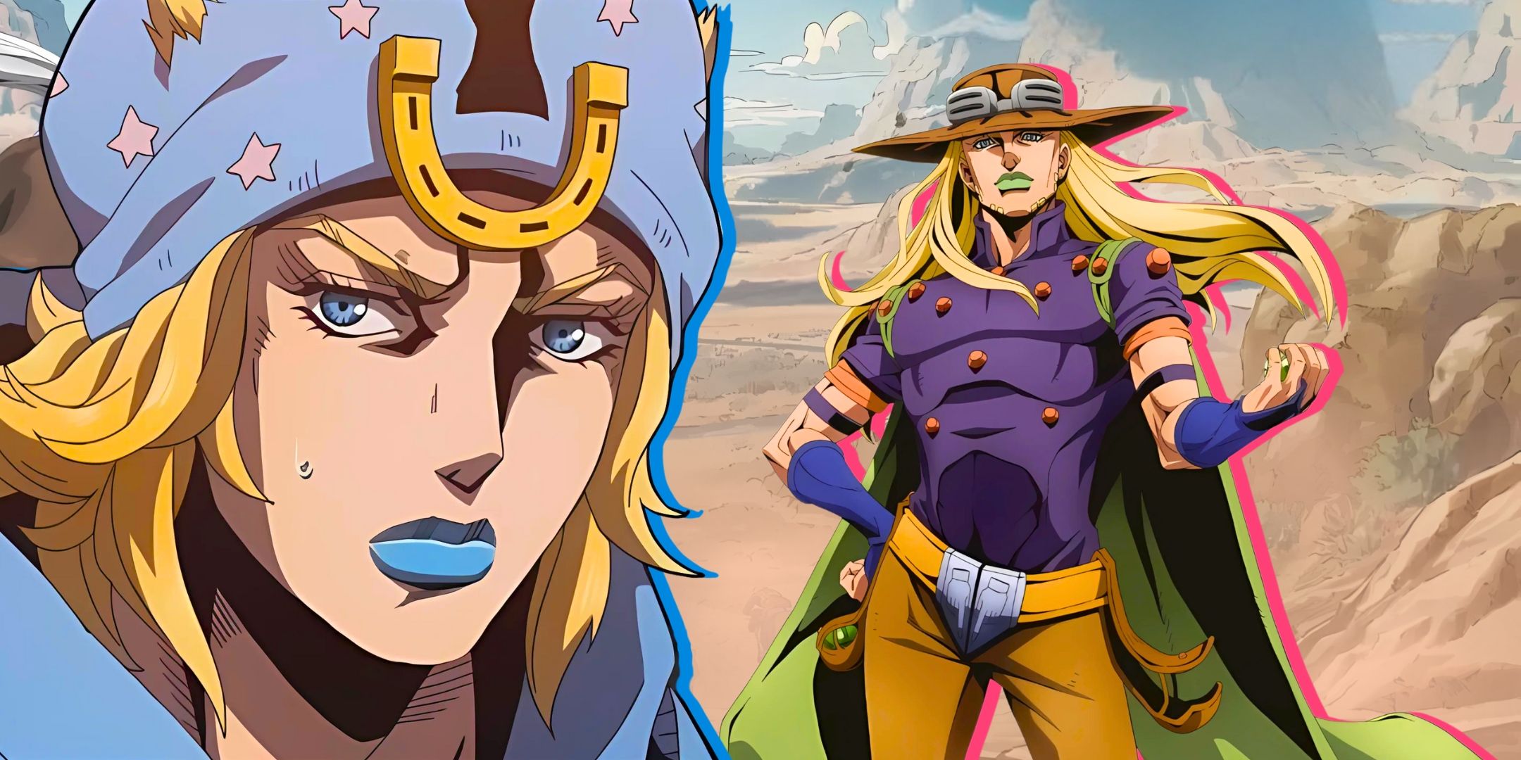 STEEL BALL RUN ANIME NETFLIX visual data 8