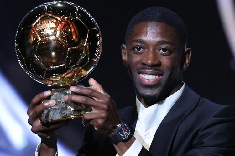 Prestasi Mengagumkan Dembele yang Membawanya Raih Ballon d