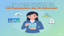 Cara Cepat Aktivasi NIP dan Login ASN Digital untuk Guru P3K, Cek Penempatan dan SK Sekarang!