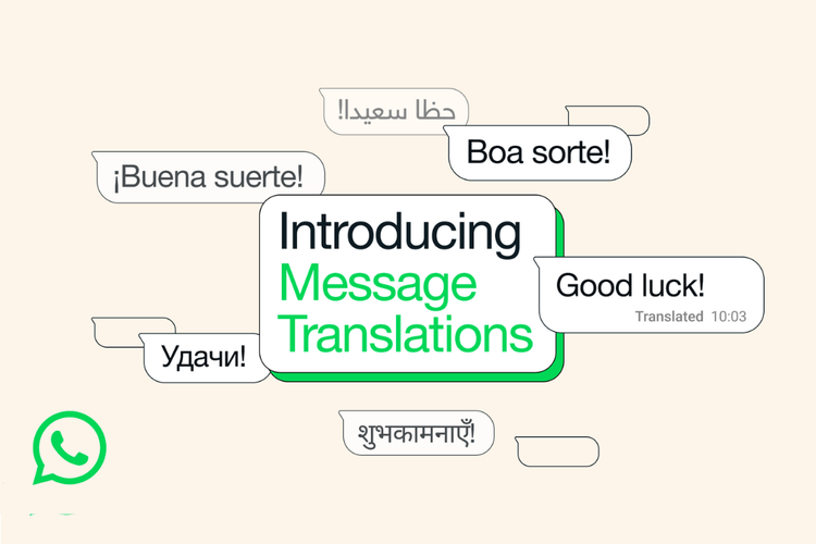 WhatsApp Rilis Fitur Translate, Chat Berbahasa Asing Bisa Diterjemahkan Langsung
