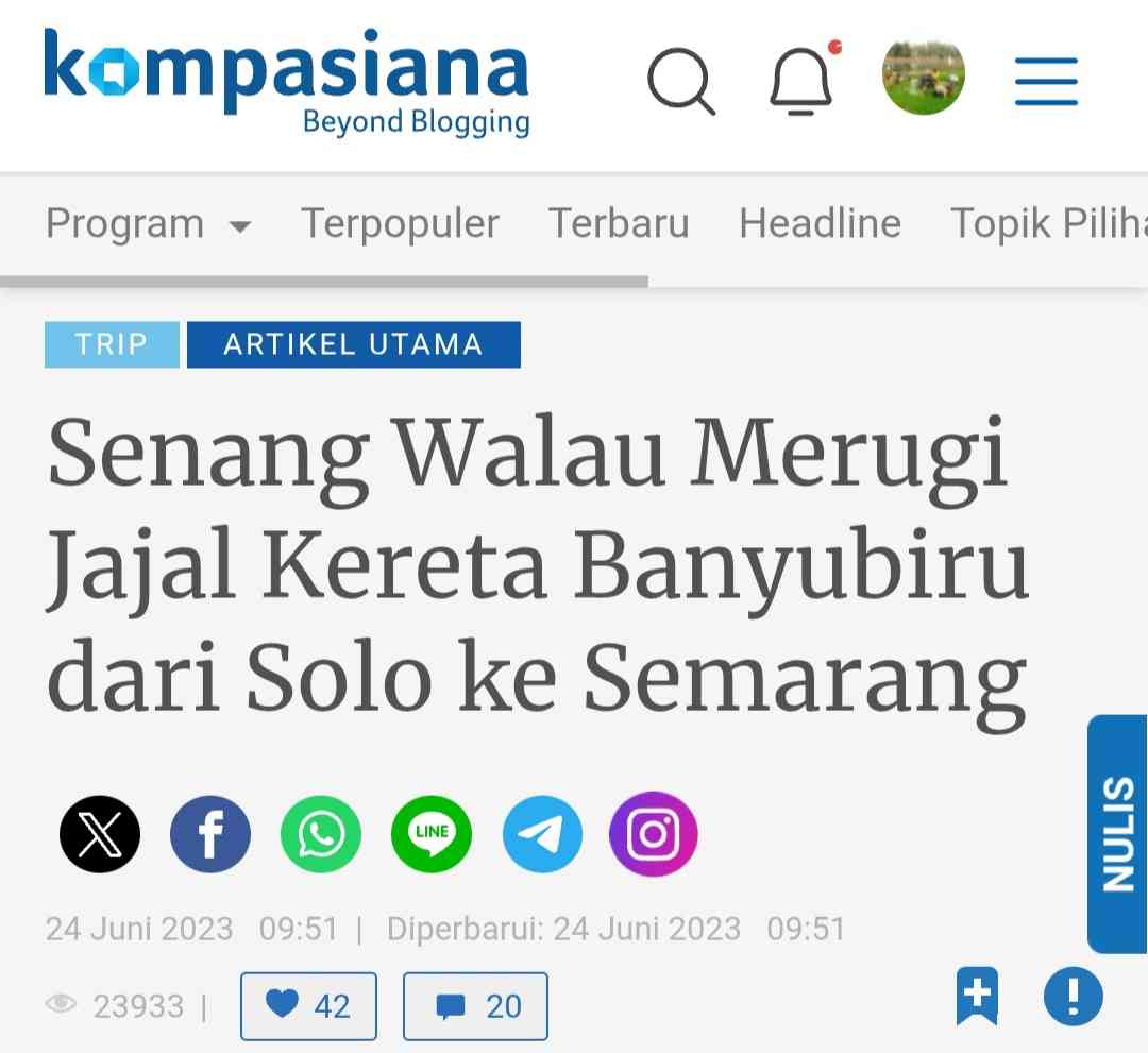 Terkejut Menemukan Artikel Lama di Kompasiana