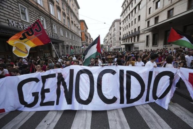 Demonstrasi Pro-Palestina Guncang Italia, Transportasi Lumpuh dan Kerusuhan di Milan