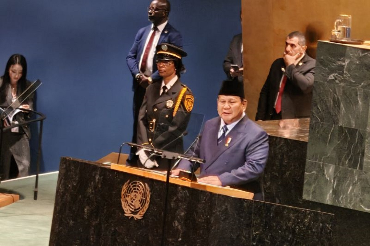 Pidato Utuh Prabowo di Debat PBB