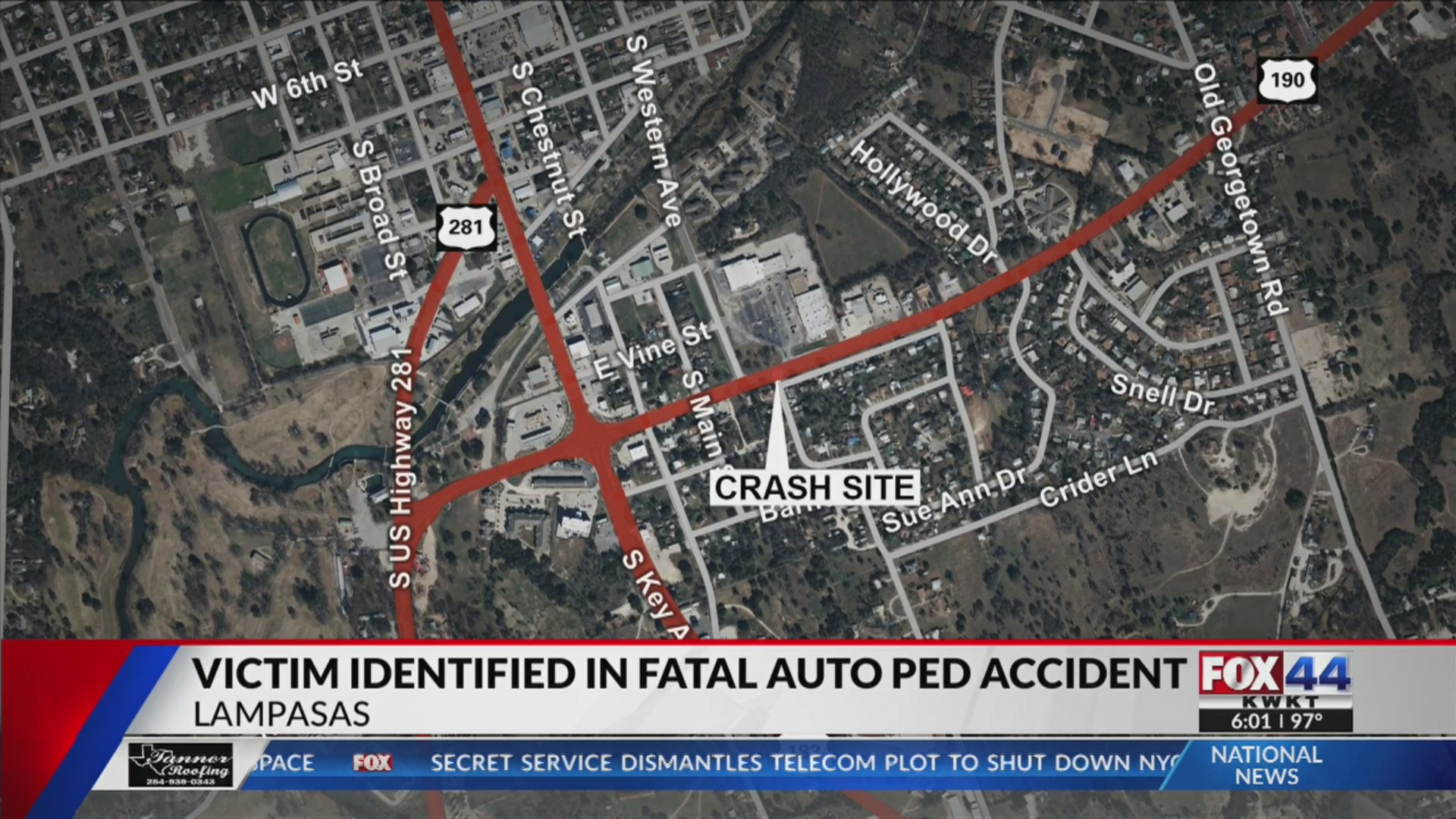 Woman killed in Lampasas pedestrian crash identified