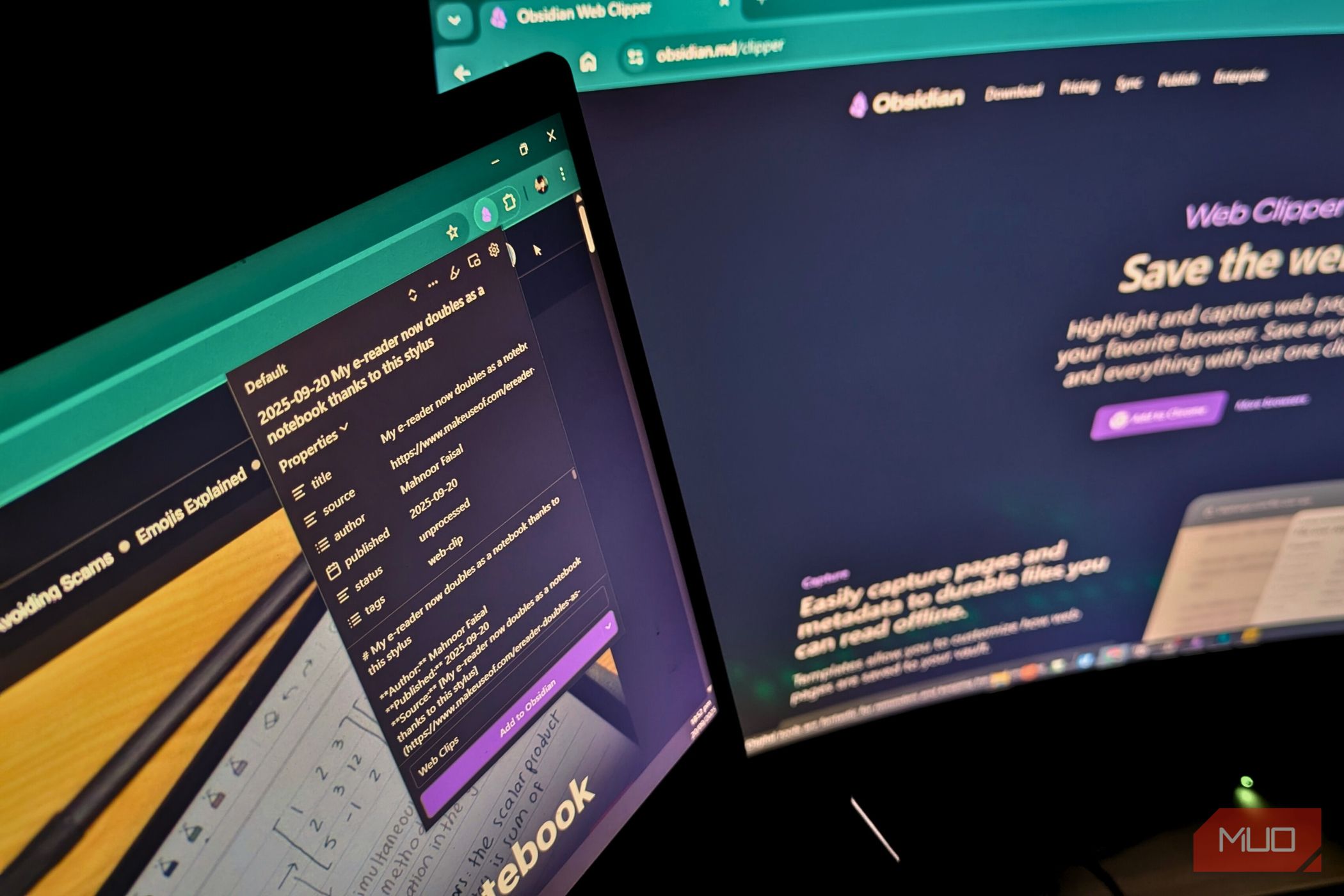 I use this simple workflow to turn my random web reading into a library ...