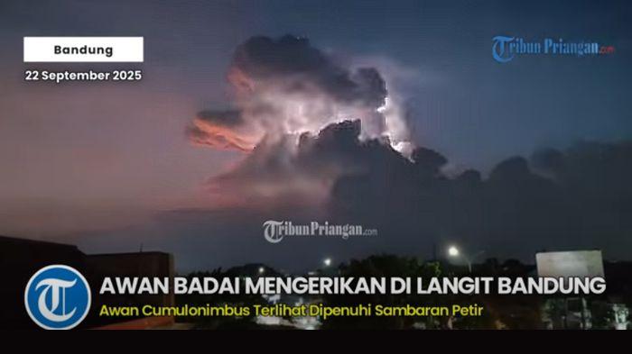 Apa Itu Awan Cumulonimbus? Bahaya yang Muncul di Bandung dan Viral