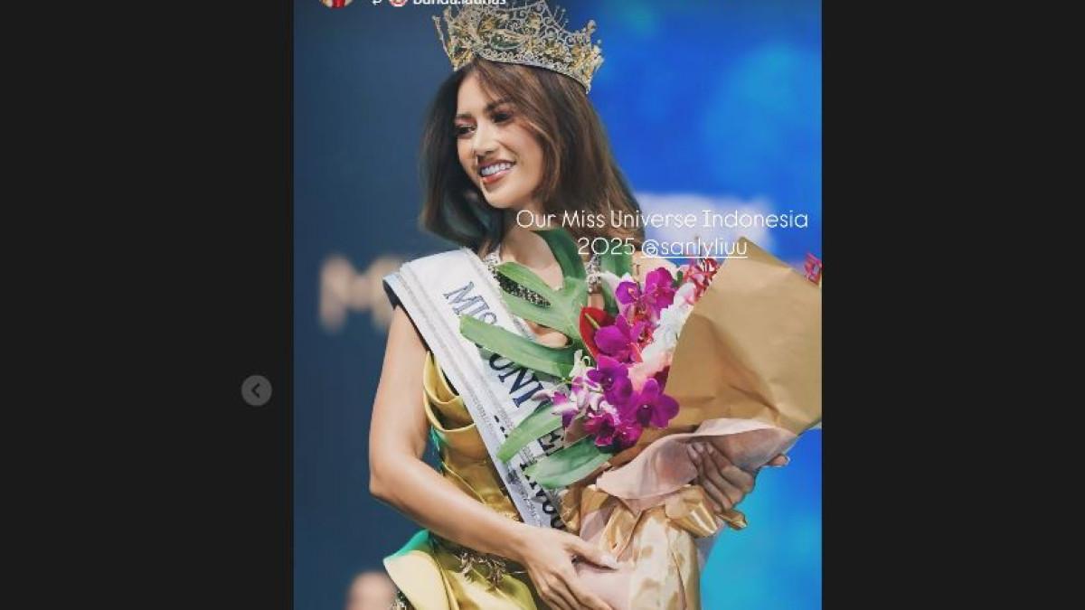 Sanly Liu, Pengusaha Pemenang Miss Universe Indonesia 2025, Kirana Larasati Runner Up Kedua