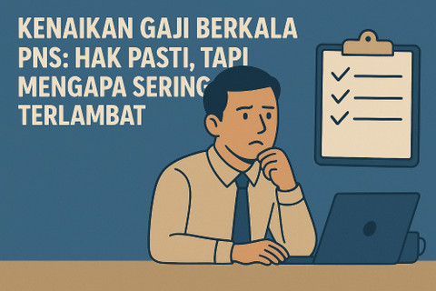 Kenaikan Gaji PNS: Hak Jelas, Tapi Selalu Terlambat?