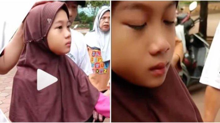 Malika, Bocah Penjual Cilok Ditipu Emak-Emak hingga Uang Jualannya Raib, Putus Sekolah