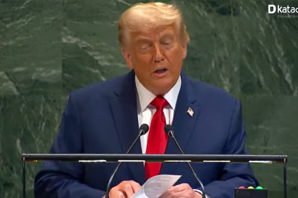 Trump di PBB: Perubahan Iklim adalah Penipuan Terbesar