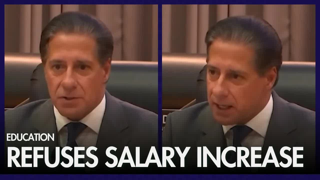 Lausd supt carvalho in renewed contract says he will not accept a