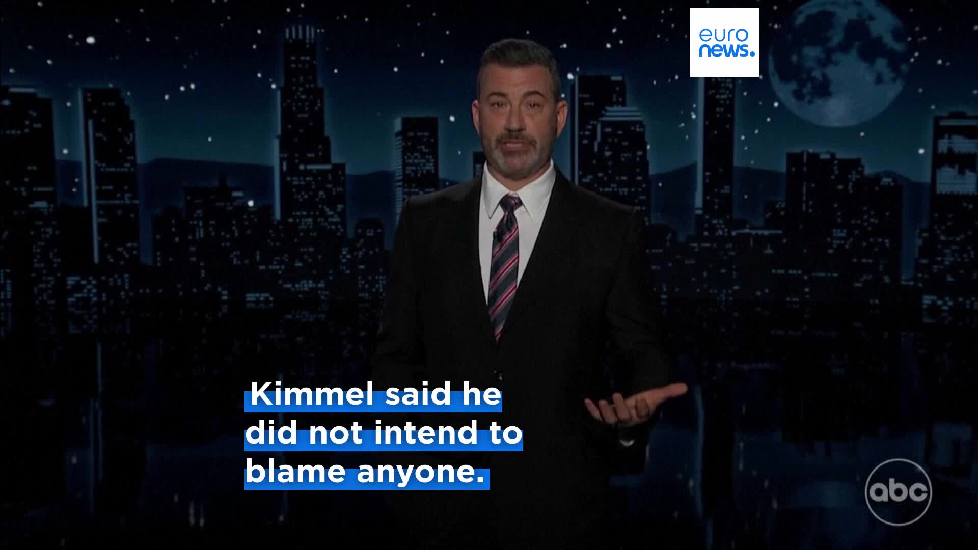 Jimmy Kimmel returns to air, addresses Charlie Kirk comments during