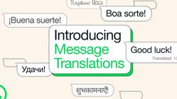 WhatsApp Rilis Fitur Terjemahan Otomatis untuk Android dan iPhone