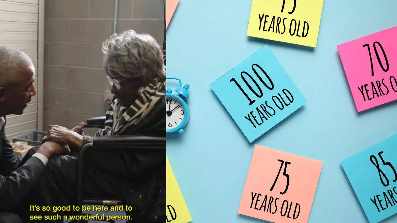 Barack Obama meets 102yearold woman HER simple food secrets go viral