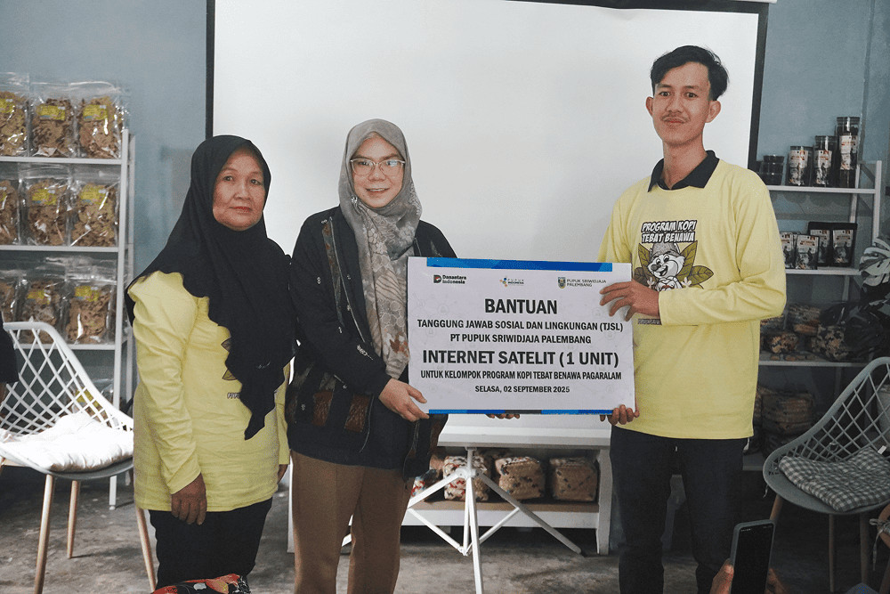 Pusri Dorong UMK Tebat Benawa dengan Pelatihan Digital dan Kopi Modern