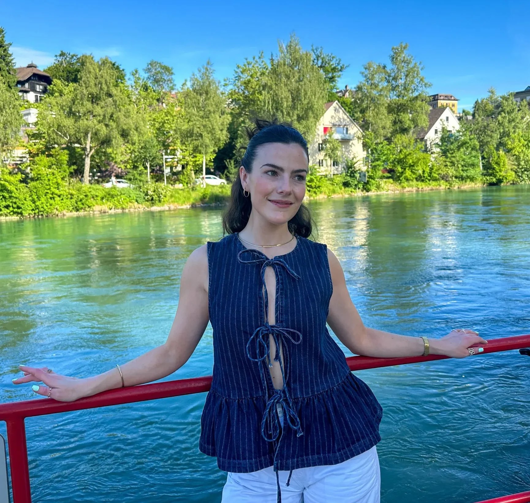 A photo of consultant travel editor Alice Murphy on one of her trips