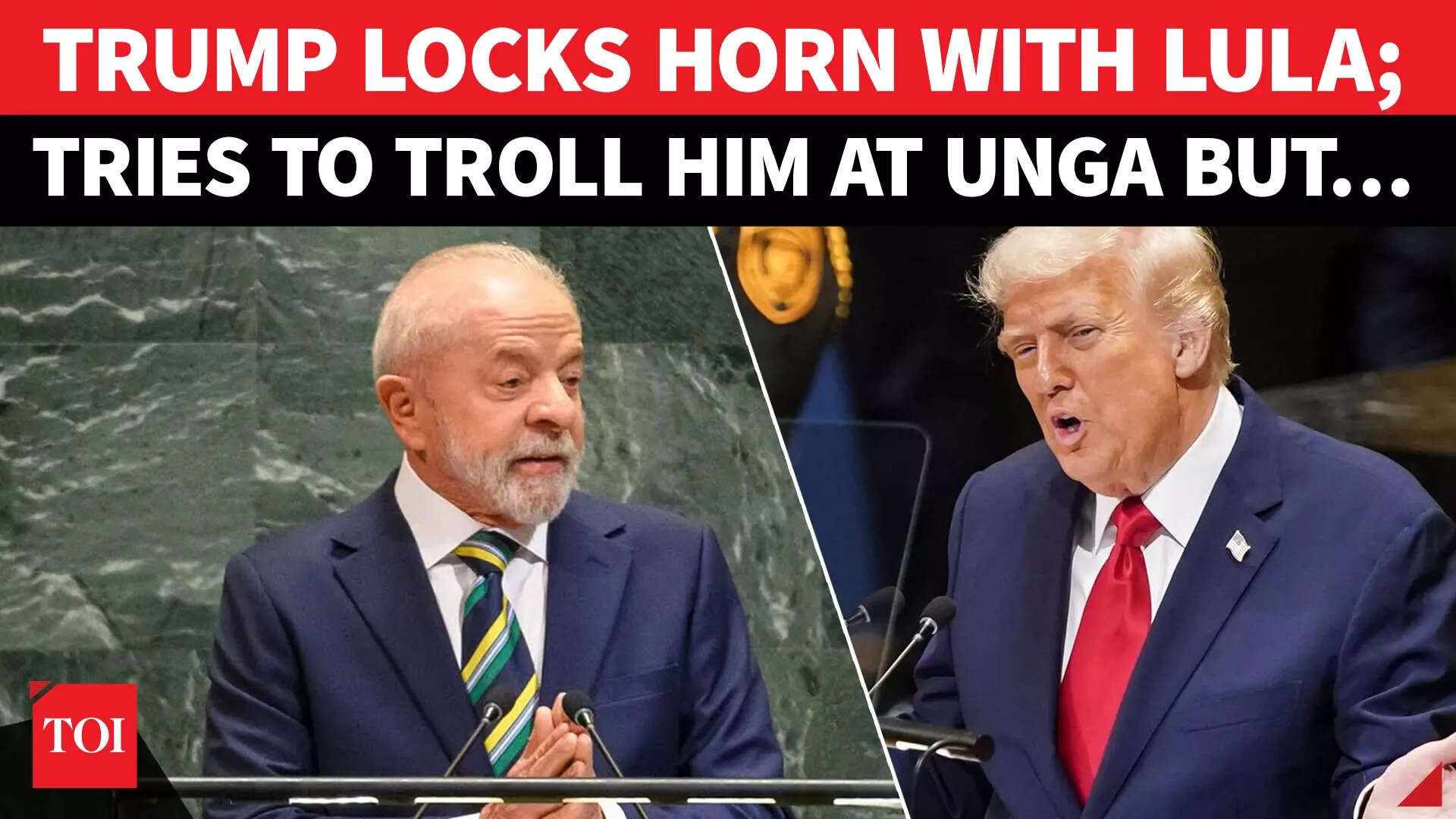 'You'll Fail': Trump Tries To Troll Lula At UNGA; Brazilian President ...