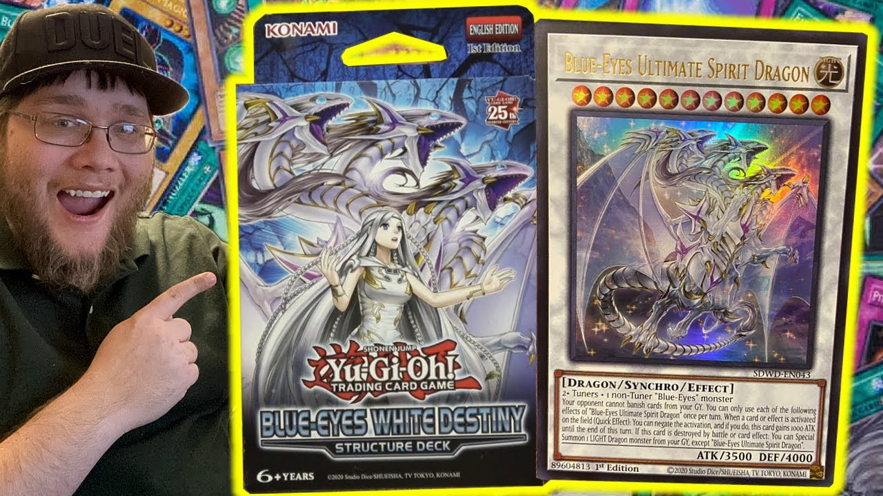 Blue Eyes White Destiny opening Konami’s new Blue Eyes deck revealed