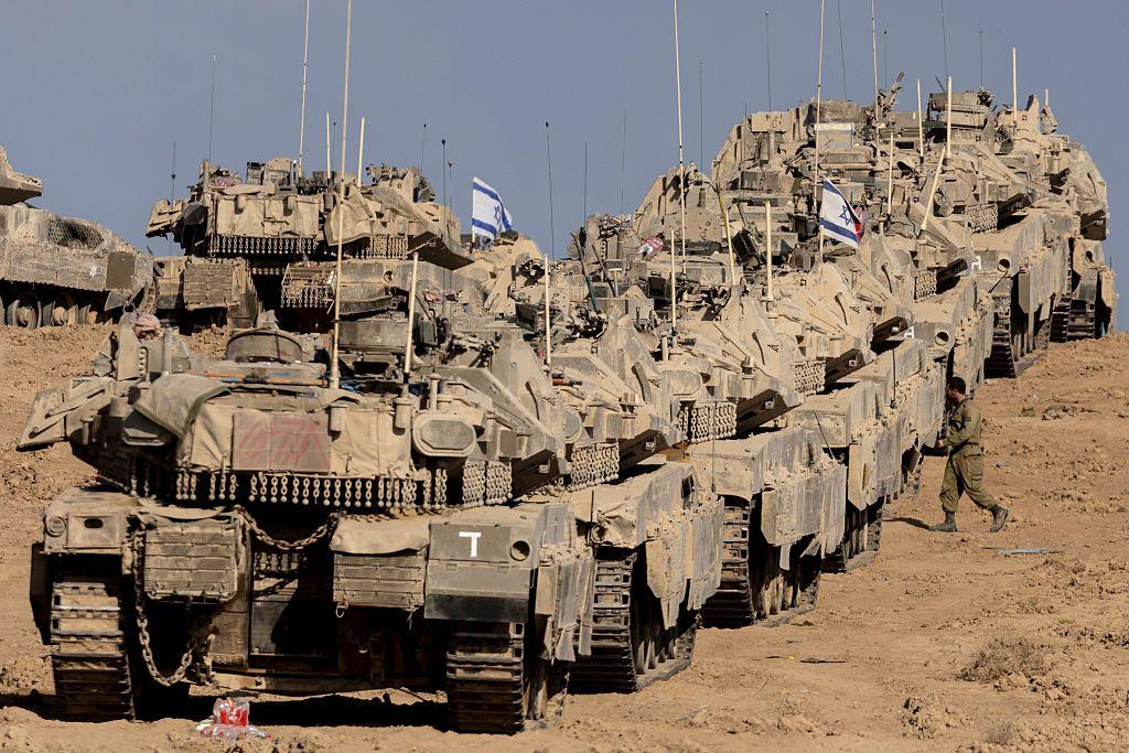 Israeli tanks have amassed in southern Israel in recent weeks