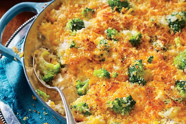 Cheesy Broccoli-and-Rice Casserole