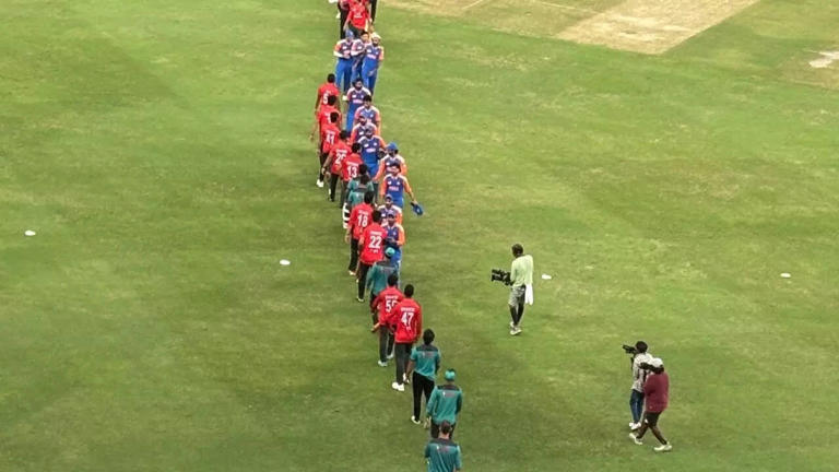 Asia Cup: No handshakes between India and Bangladesh players? Pic from Dubai reveals the truth