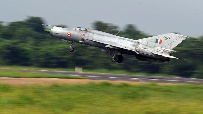 The MiG‑21 was the backbone of the Indian Air Force, once making up two-thirds of its fighter fleet