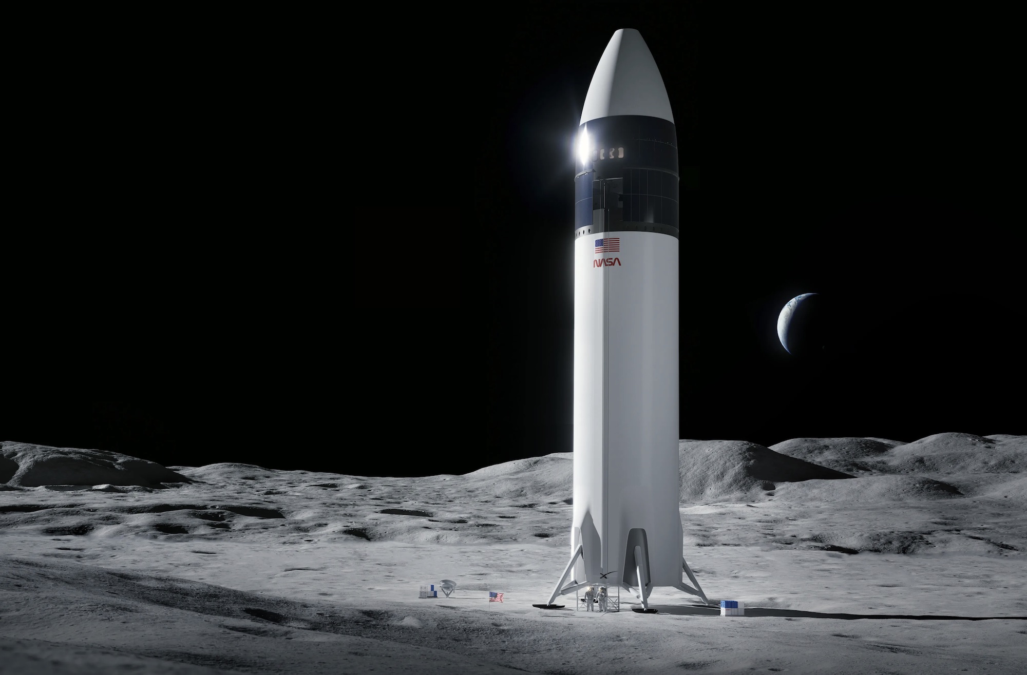 SpaceX proposes ‘simplified’ moon mission as it seeks to retain lunar ...