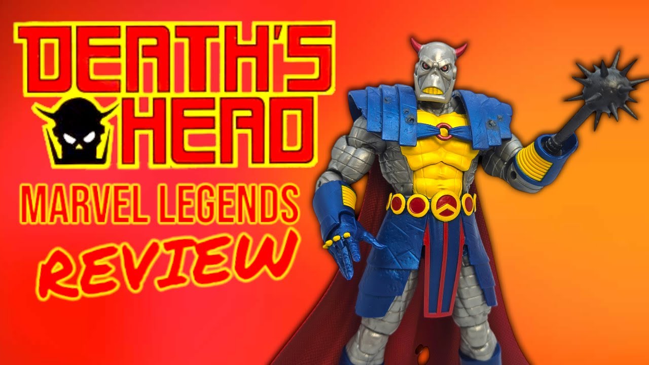 Marvel Legends SDCC Death’s Head figure review and close up
