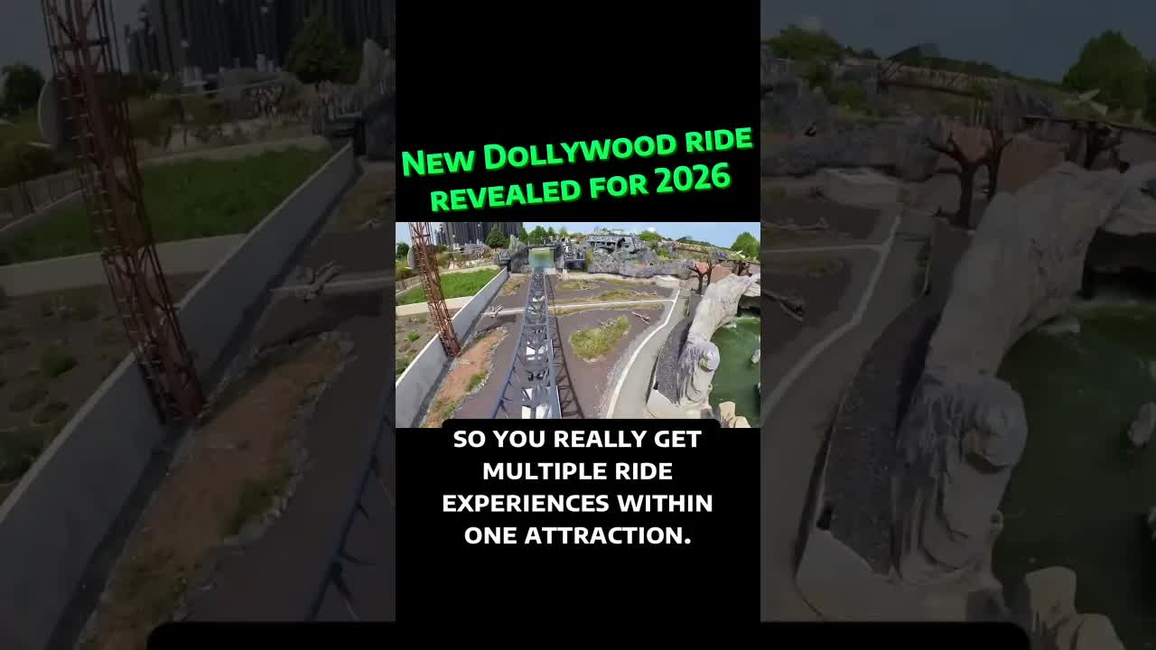 New Dollywood ride for 2026 with Mack Rides’ rocking boat system