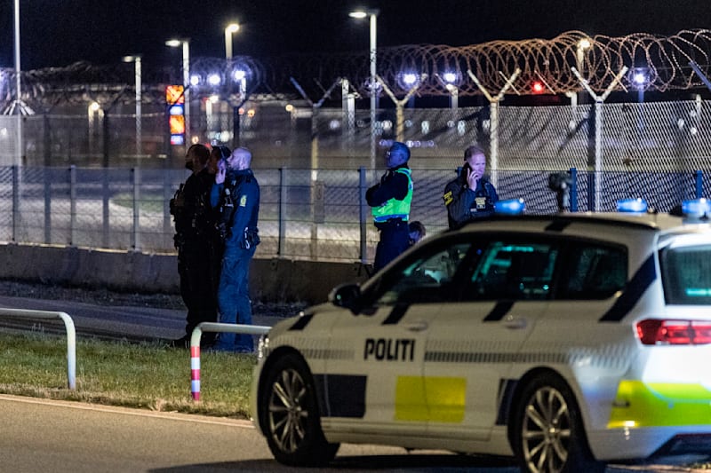 Montag ließen die Dänen den Flughafen von Kopenhagen sperren