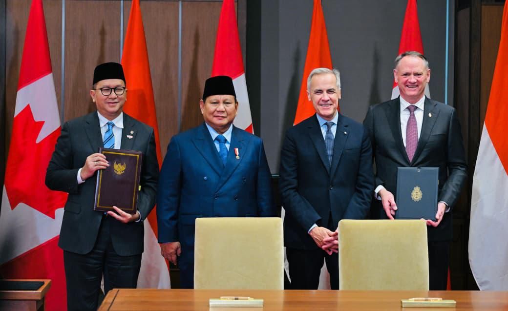 Indonesia dan Kanada Sepakati Kerja Sama Dagang dan Pertahanan