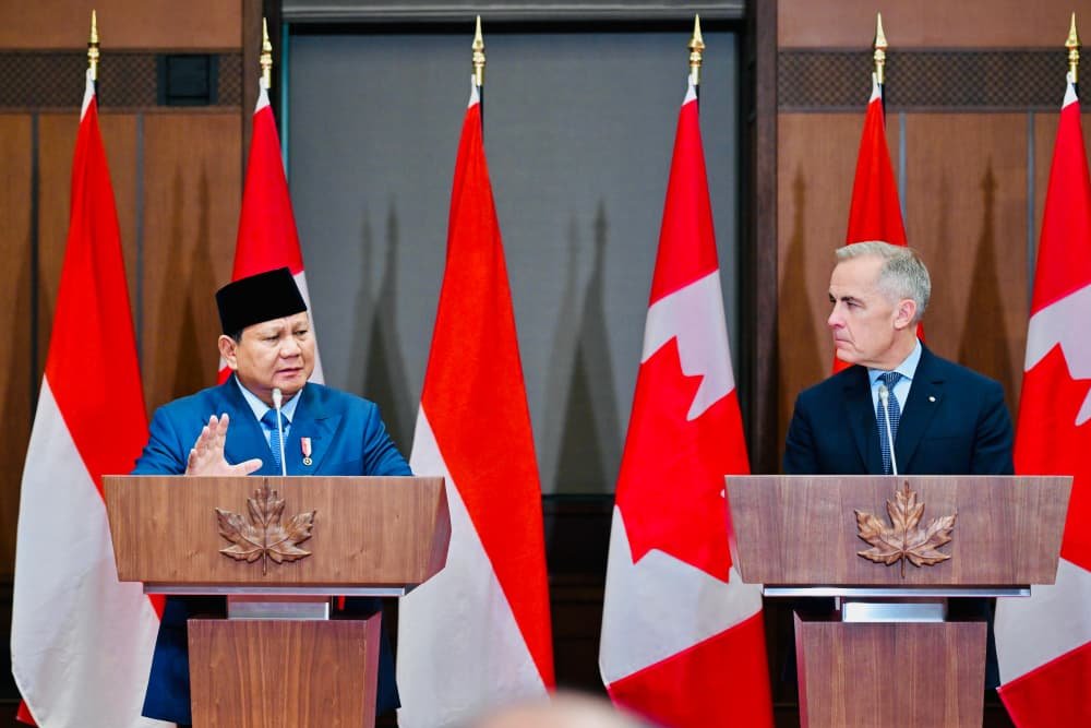 Prabowo dan PM Kanada Sepakati ICA CEPA, 90% Tarif RI Dihapus