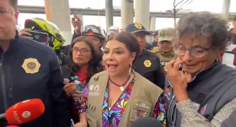 La Jefa de Gobierno de la Ciudad de México, Clara Brugada, aseguró que no habrá impunidad. / Captura de pantalla 