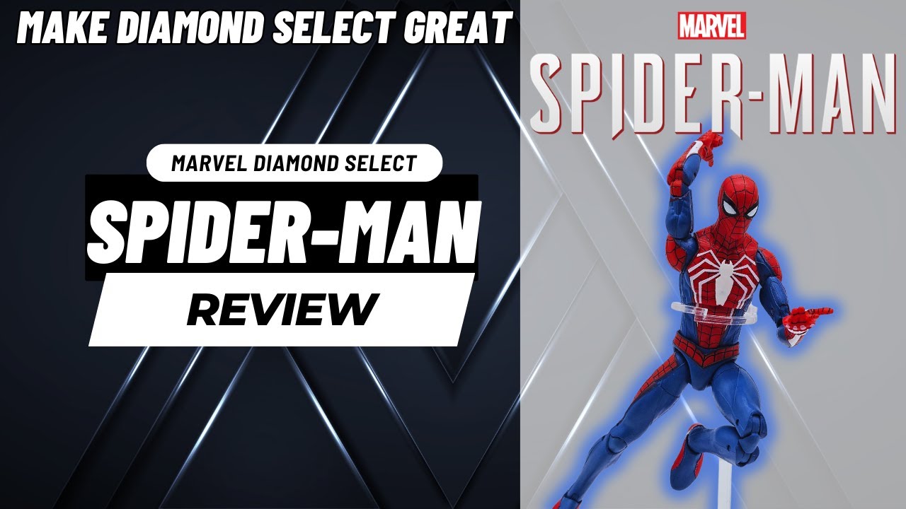 Diamond Select Spider-Man Gameverse figure review and detailed showcase