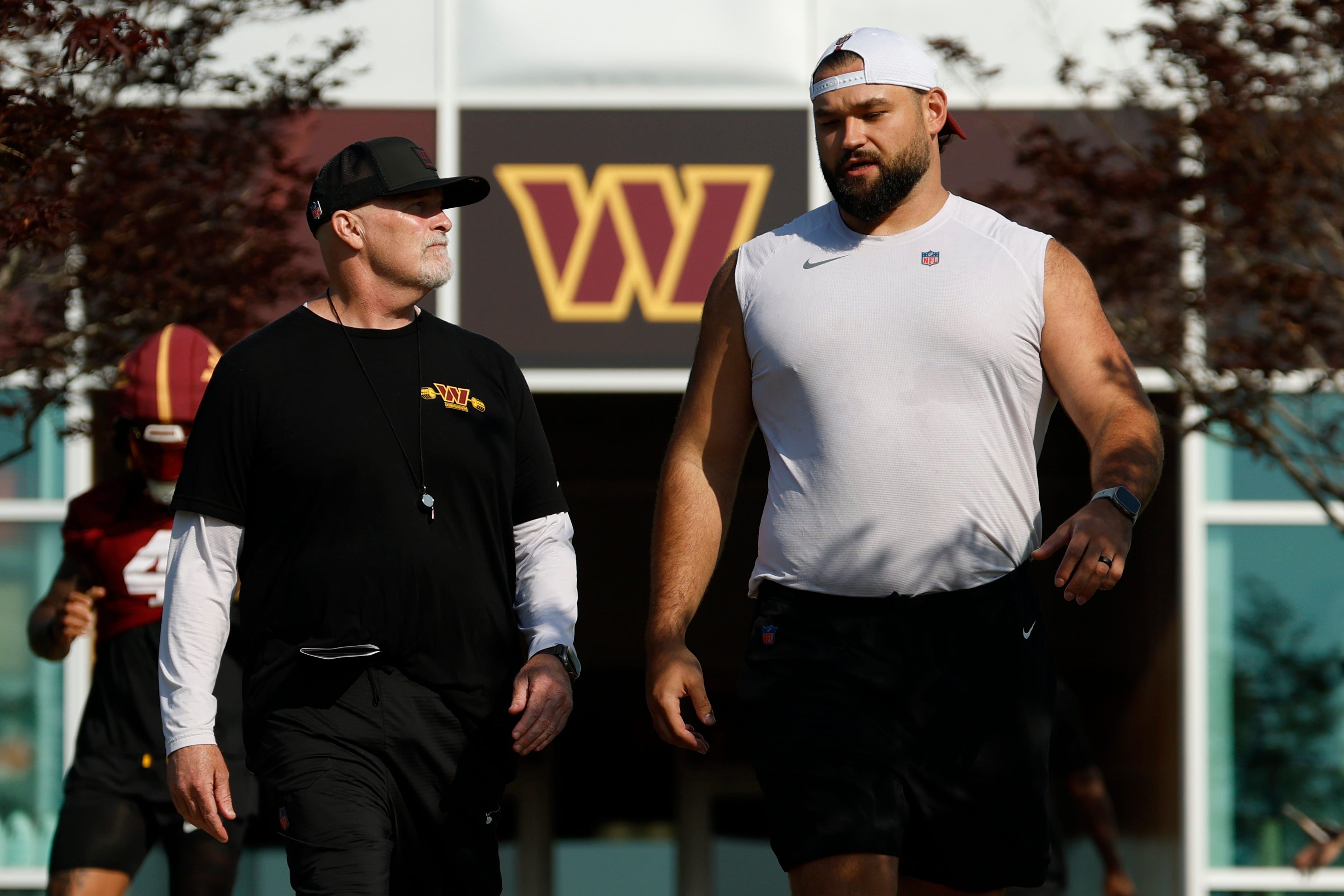 When will the Commanders have Sam Cosmi back in the starting lineup?