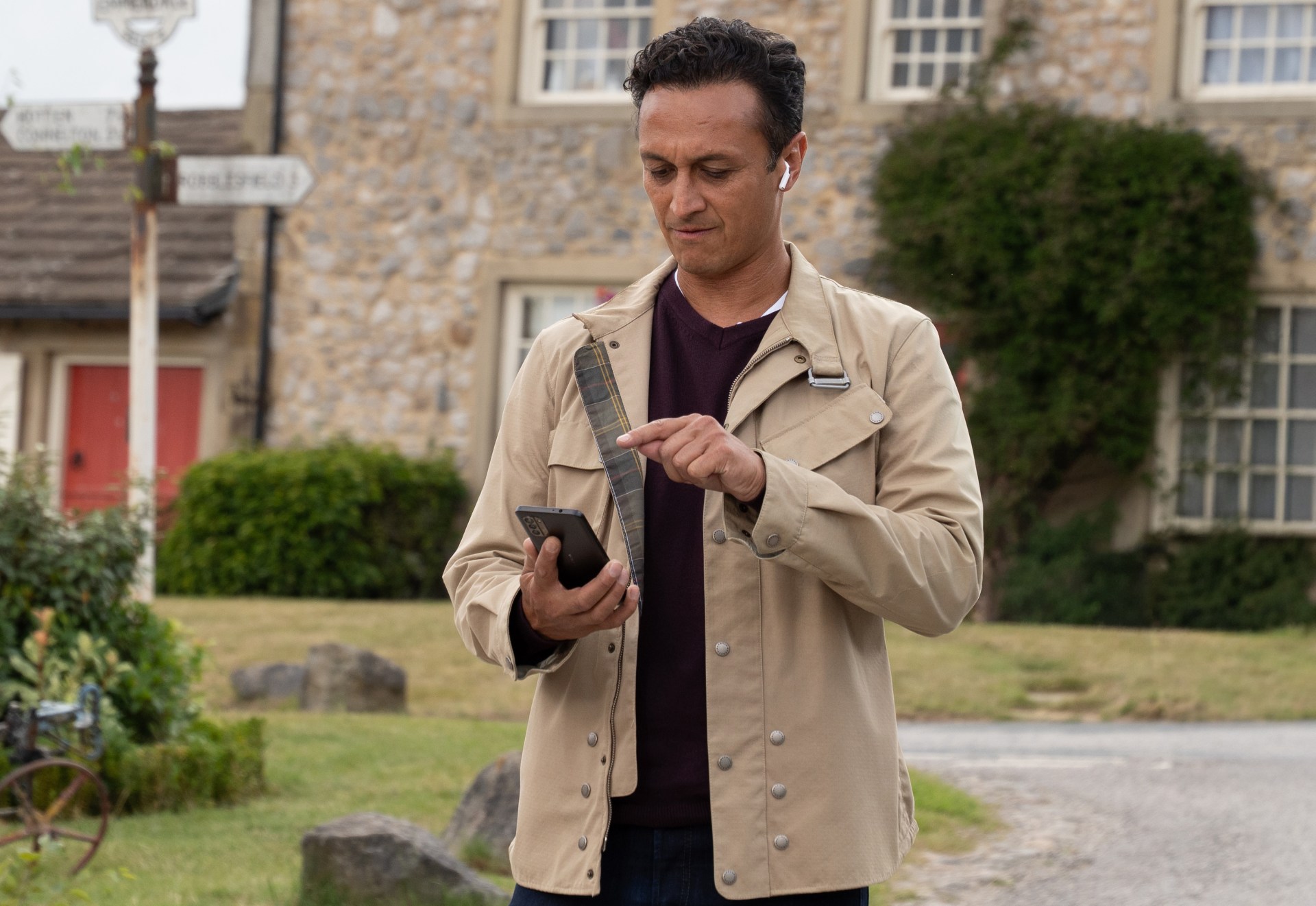 Jai takes pleasure in firing Kerry (Picture: ITV)