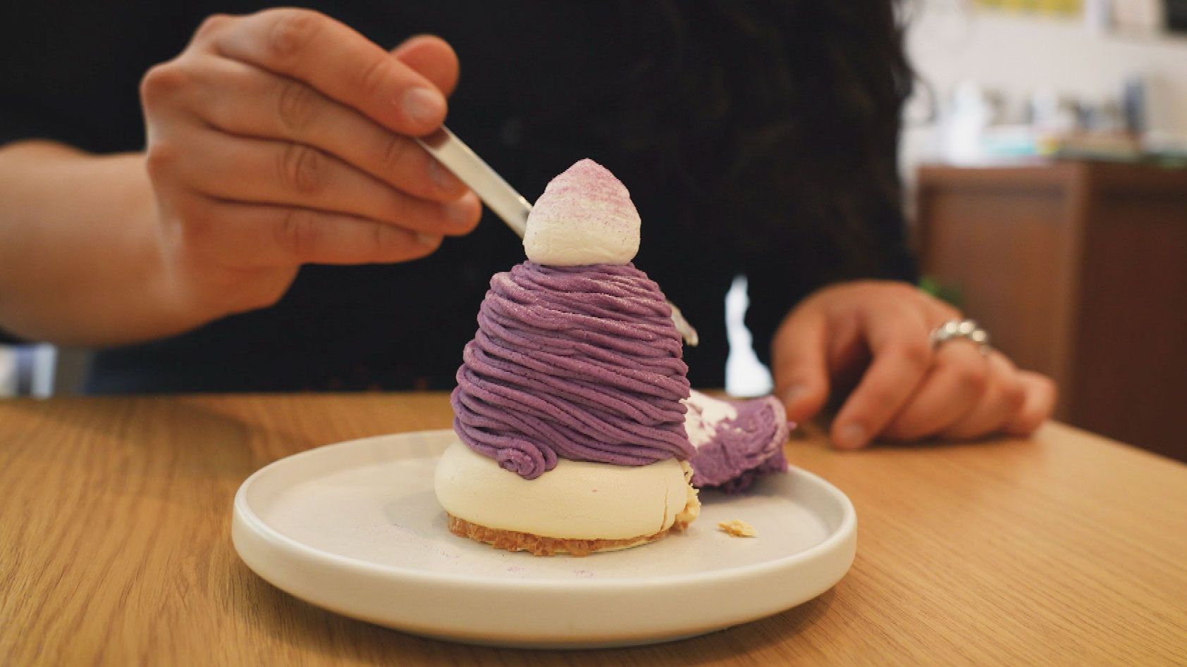 Süßkartoffel-Spaghettieis? - Fast!