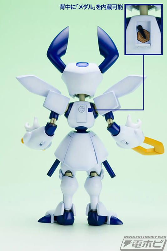 パーツの組み替えギミック搭載！『メダロット』メタビーと