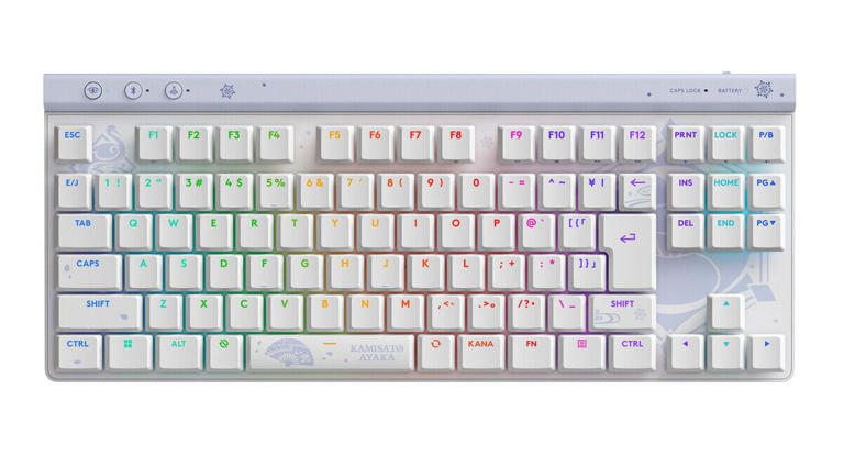 【新品未開封】原神 神里綾華 ロジクール G517 TKL ワイヤレスキーボード 新品未開封】原神 神里綾華 ロジクール G517 TKL ワイヤレス