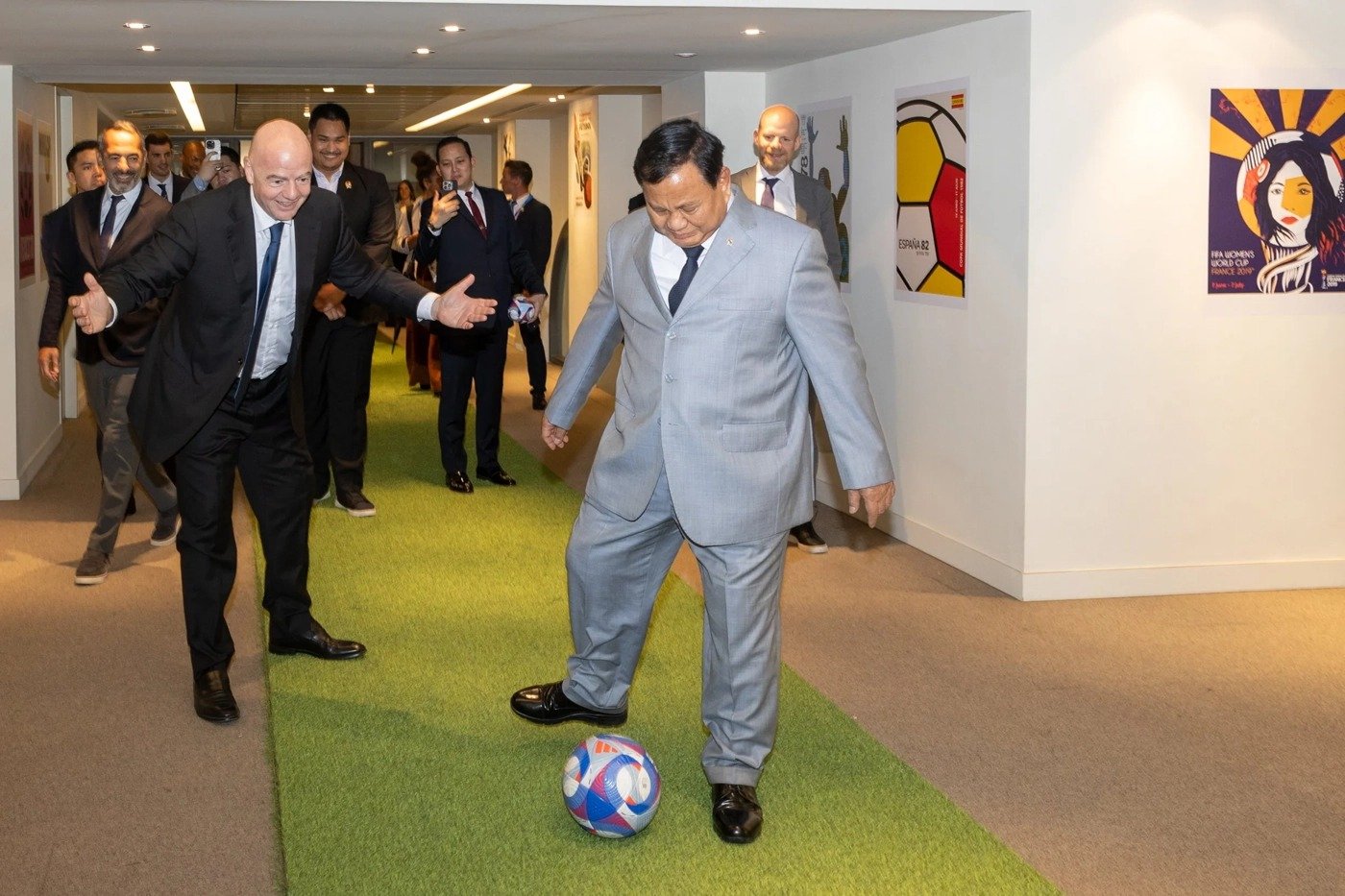 Setelah Bertemu Prabowo, Presiden FIFA Izinkan Erick Thohir Jadi Dua Jabatan