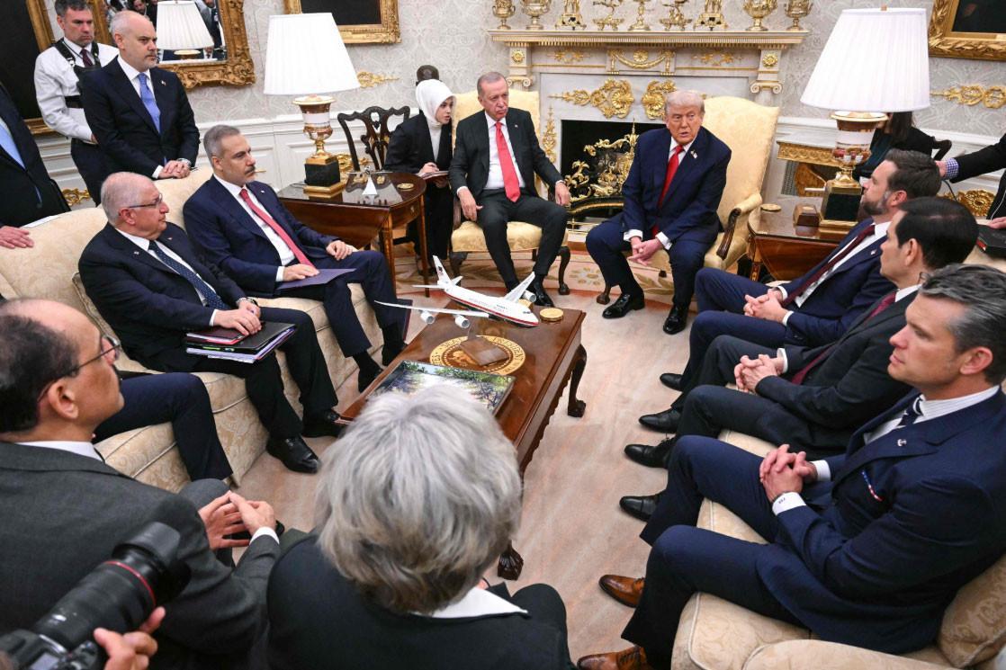 Son dakika: Cumhurbaşkanı Erdoğan ve Trump arasındaki tarihi zirve.... Trump: Erdoğan çetin bir adam