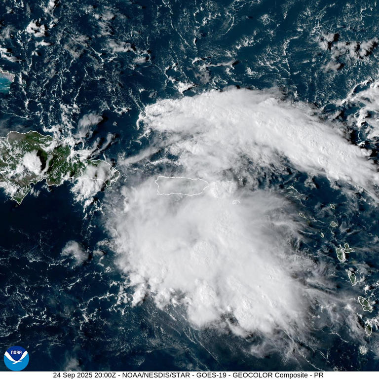 Map: Hurricane Humberto could merge with second storm