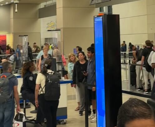 Tram back on track at Las Vegas airport after traveler slowdowns