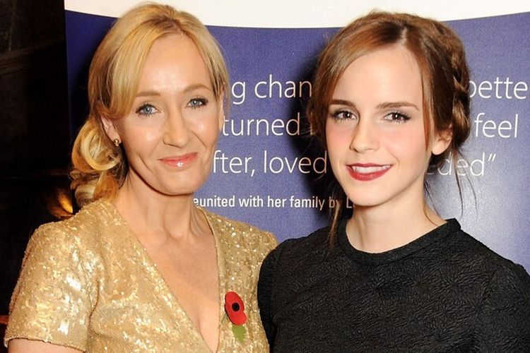 Emma Watson J.K. Rowling perbedaan pandangan