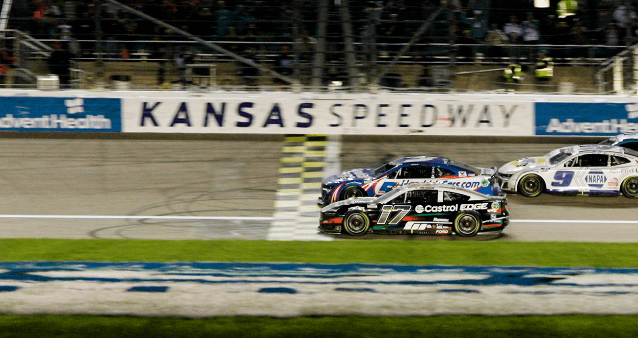 Memorable moments at Kansas Speedway