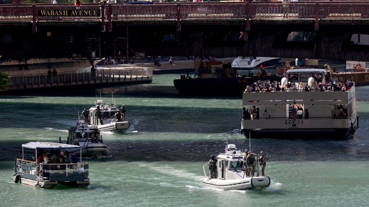 U.S. Customs and Border Protection boats reportedly seen on the Chicago ...