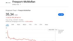 Cadangan Emas Papua, Data SDA Prabowo, Saham Freeport Turun 54 Triliun di AS
